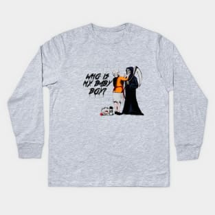 La Muerte Banksy Kids Long Sleeve T-Shirt